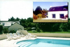 Cottages to rent in Saint Evarzec, South Brittany, France