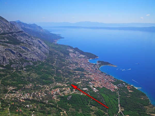 Holiday Villas to rent in Makarska, Dalmatia, Croatia